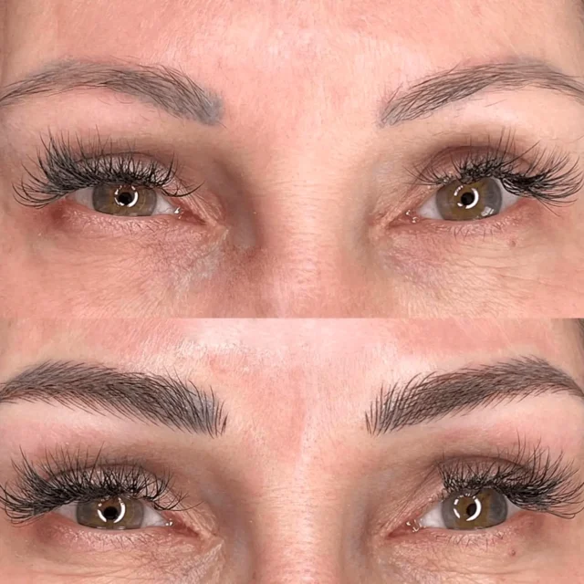 blading eyebrows