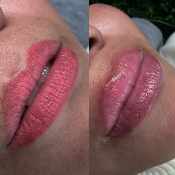 cosmetic lip tattoo