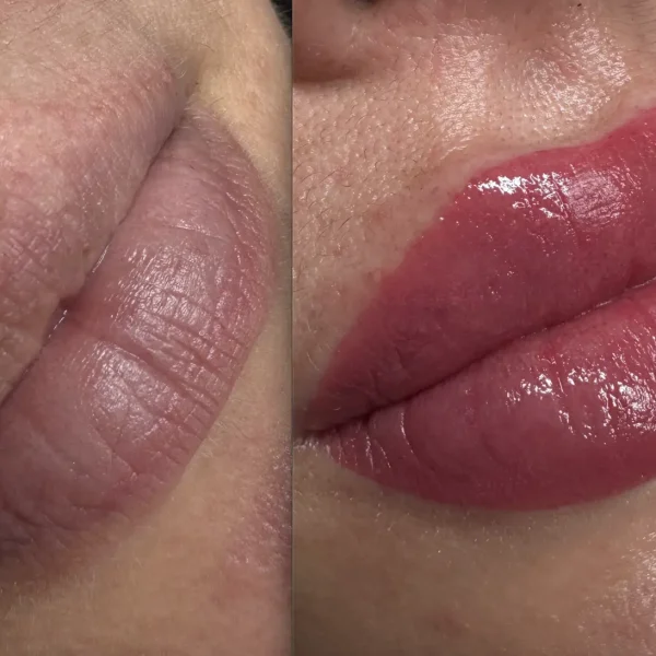cosmetic lip tattoos