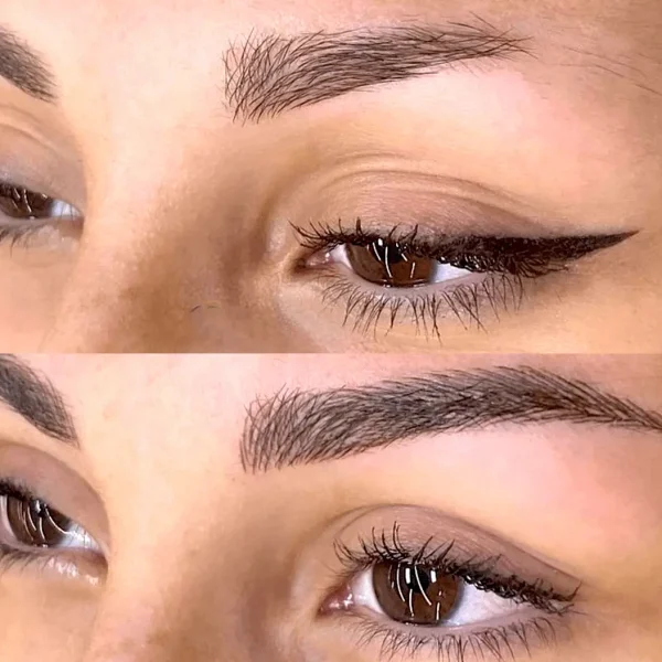 eyebrows feathering near me