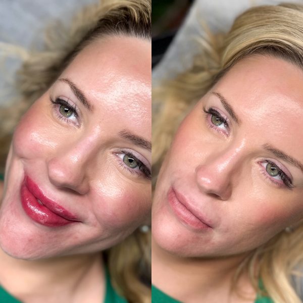 lip color tattoo in Brisbane