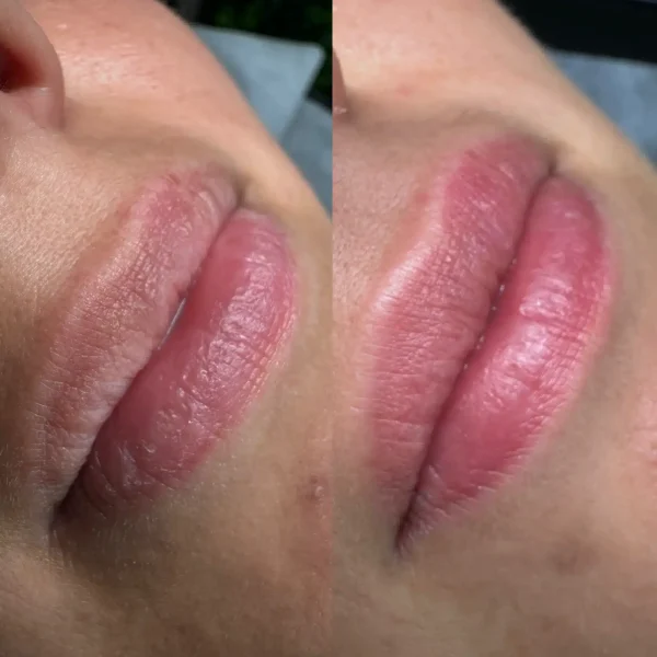 lip colour tattoo