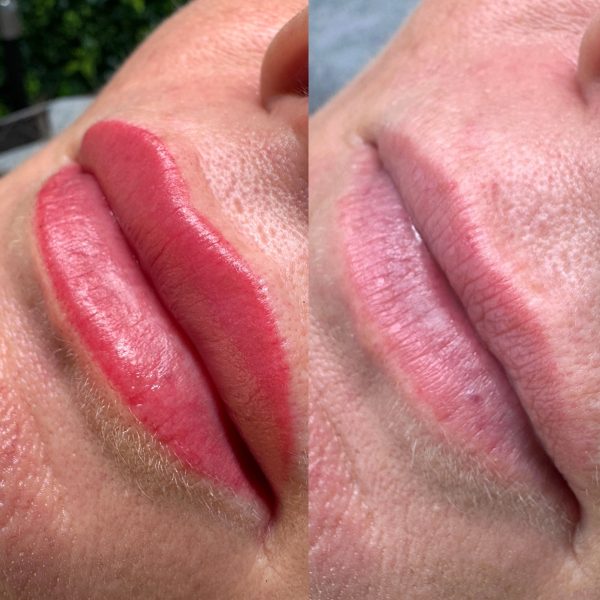 lip tint tattoo in Brisbane