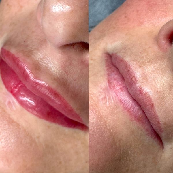 lips tattoo in Brisbane