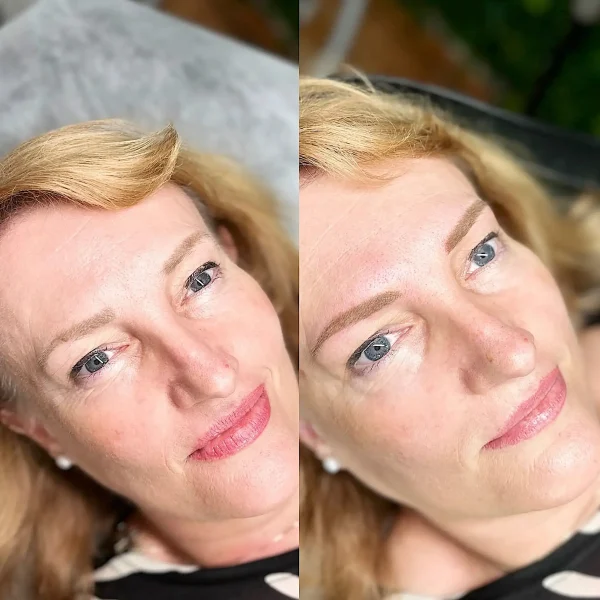 microblading blonde