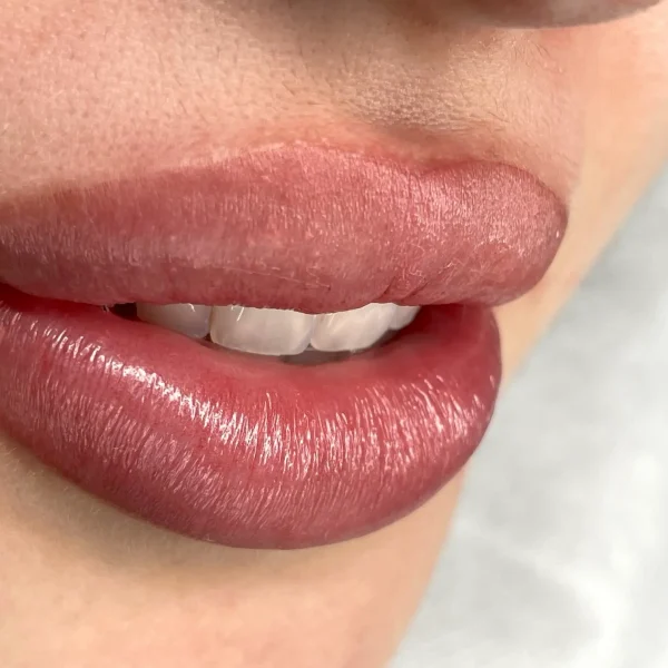 ombre lip tattoo