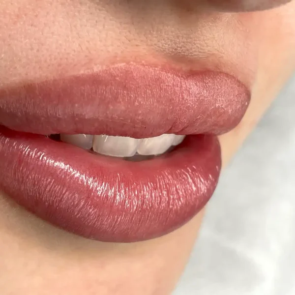 ombre lip tattoo