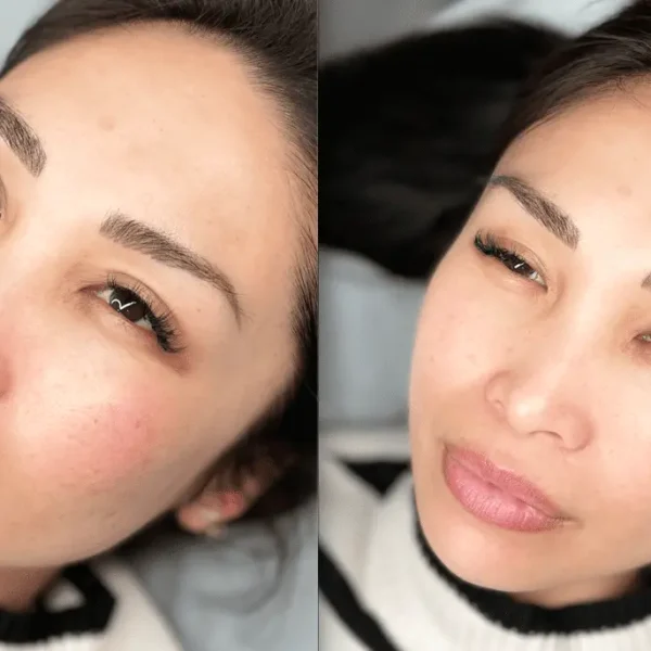 ombre lips tattooing