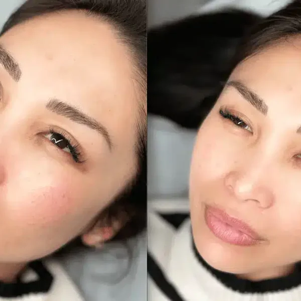 ombre lips tattooing