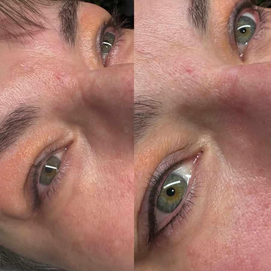 permanent eyeliner winged