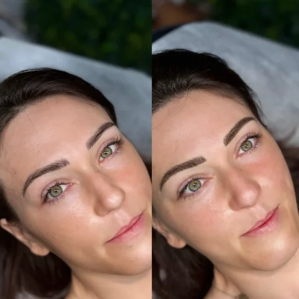 soft powder eyebrows