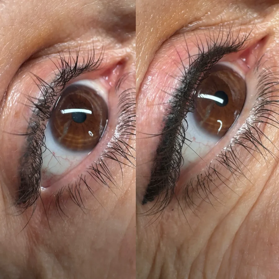 winged permanent eyeliner