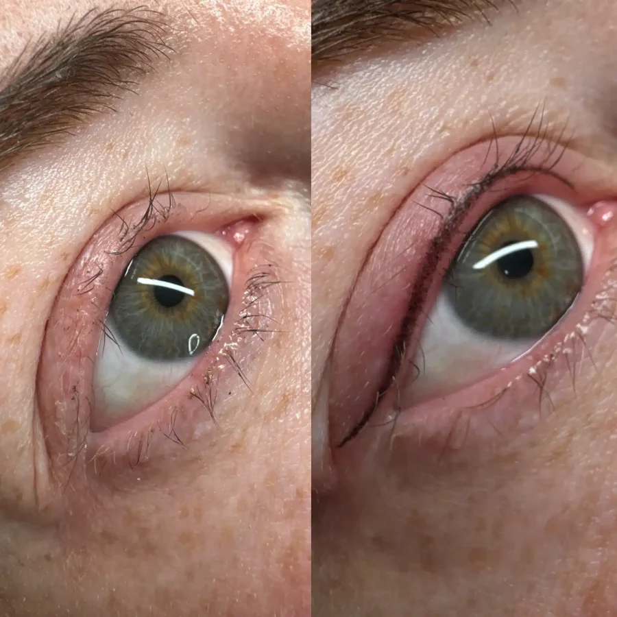 winged tattoo eyeliner
